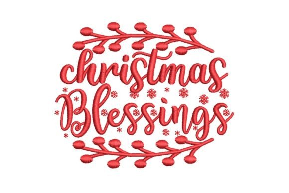 Christmas Blessings: A Holiday Embroidery Design Review