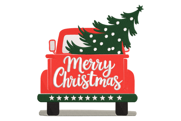 Christmas Red Truck Tree Design Review