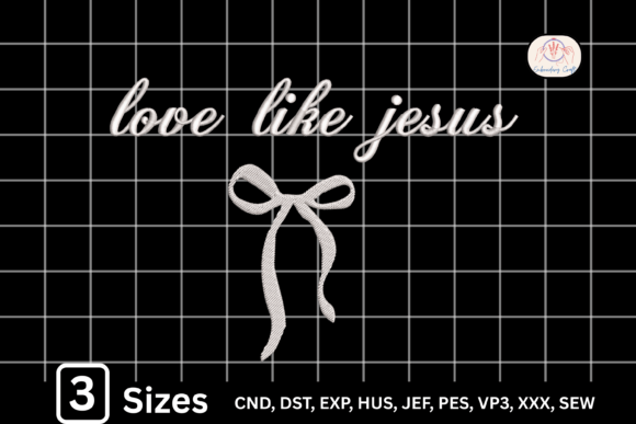 Coquette Bow Christian Love Like Jesus: A Designer's Review