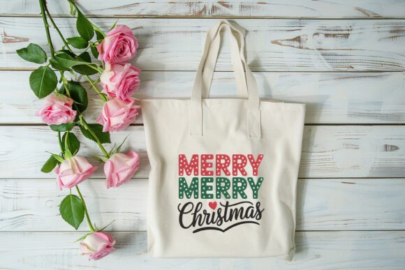 Festive Polka Dot Merry Merry Christmas Design Review