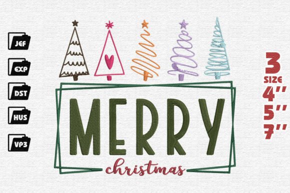 Modern Framed Merry Christmas Embroidery Review