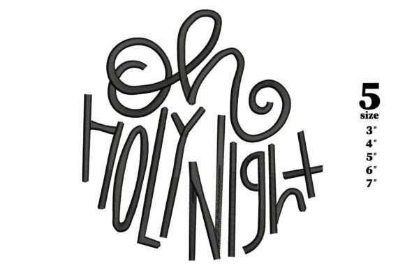 Oh Holy Night: A Seller's Review of This Circular Word Art Design