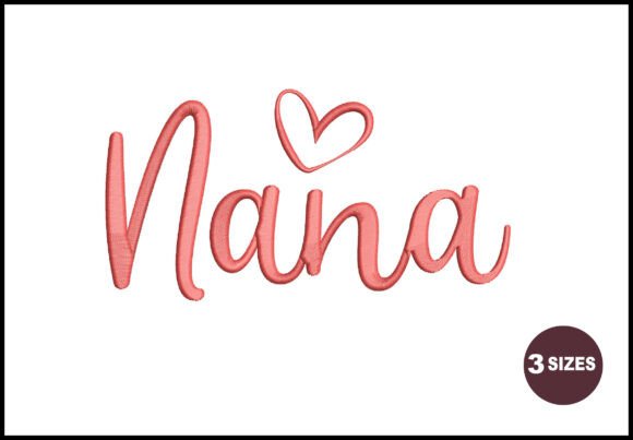 Reviewing Nana: A Modern Script Embroidery Design for Apparel