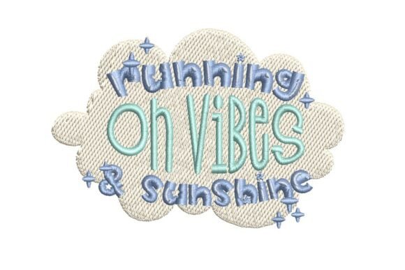 Running on Vibes: Testing This Sunshine Embroidery Design for Personalized Gifts
