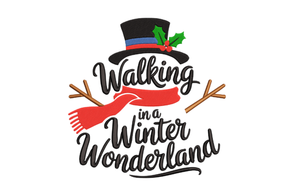 Walking in a Winter Wonderland Embroidery Design Review